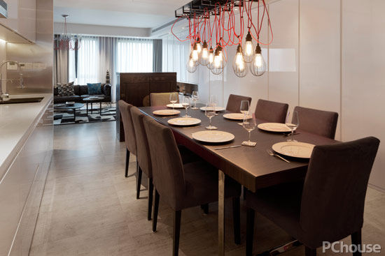 |西安装修公司|色彩美学装点家 180平江景公寓装修