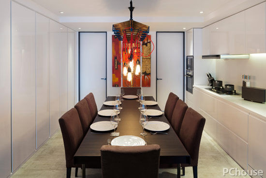 |西安装修公司|色彩美学装点家 180平江景公寓装修