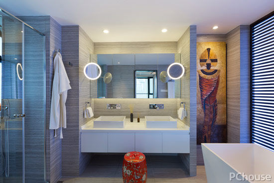 |西安装修公司|色彩美学装点家 180平江景公寓装修