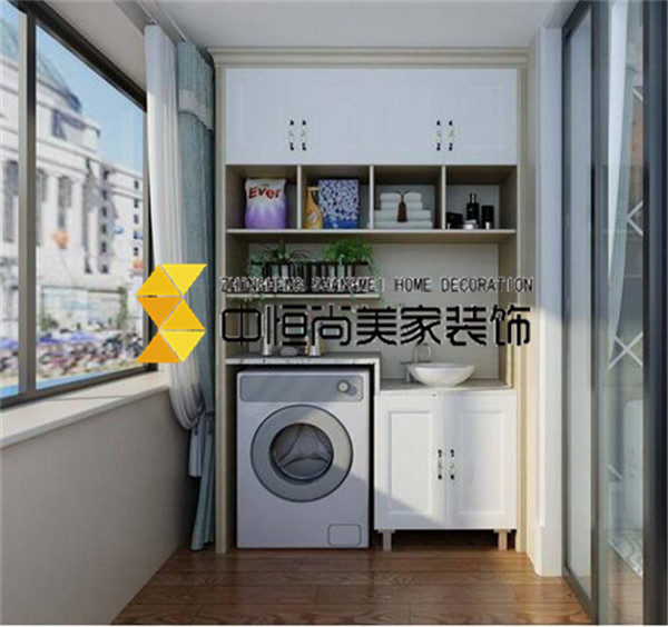 西安装修公司-阳台柜怎样设计更实用 阳台柜的4个设计要点