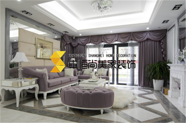 西安装修公司-欧式装修客厅的特点 如何搭配客厅欧式沙发