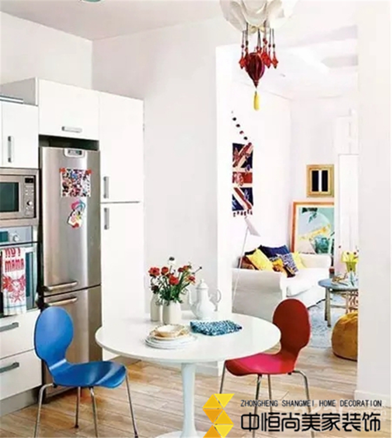 西安装修公司|小户型的餐厅也要美美的