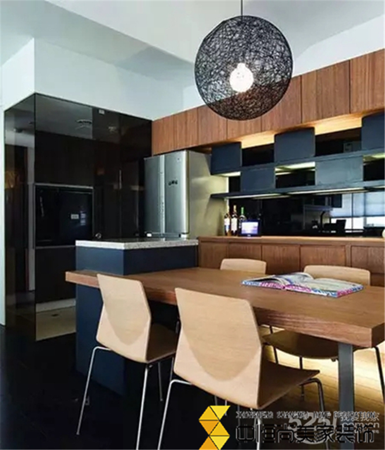 西安装修公司|小户型的餐厅也要美美的