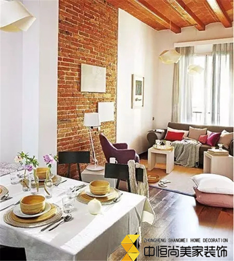 西安装修公司|小户型的餐厅也要美美的