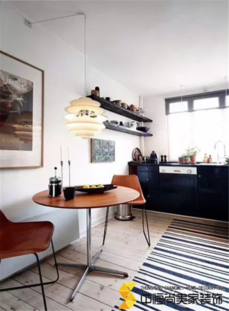 西安装修公司|小户型的餐厅也要美美的