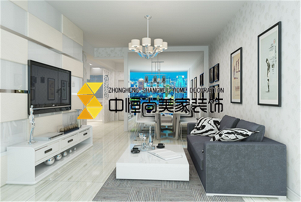 西安装修公司-电视背景墙简约设计 简约电视背景墙特点