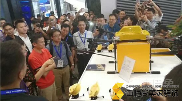 西安装修公司|马云现场围观苏宁物流无人机“黑科技” 西安装修公司|马云现场围观苏宁物流无人机“黑科技”