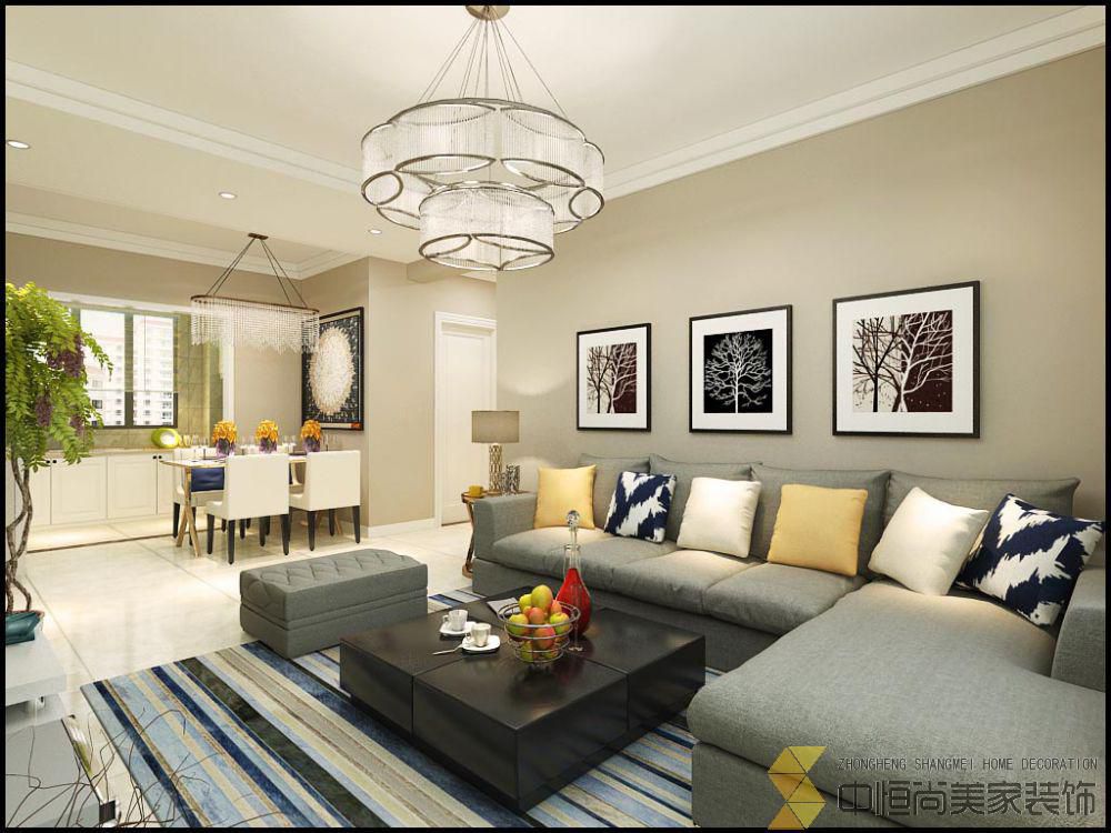 西安,西安家装,西安家装设计,西安小户型设计公司,装修案例联发第五街效果图