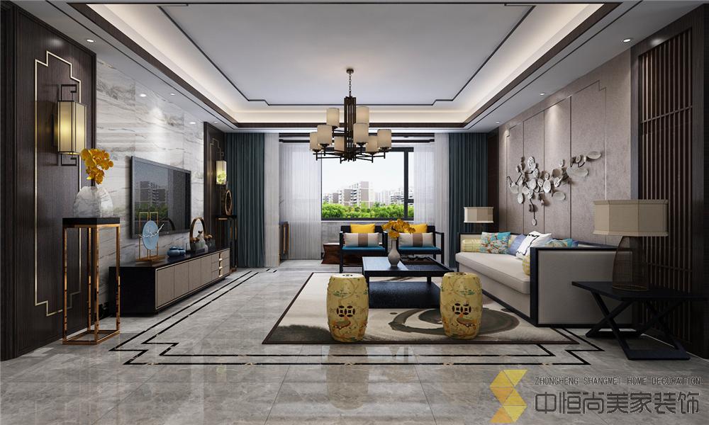 西安,西安家装,西安家装设计,西安小户型设计公司,装修案例中海国际社区装修效果图