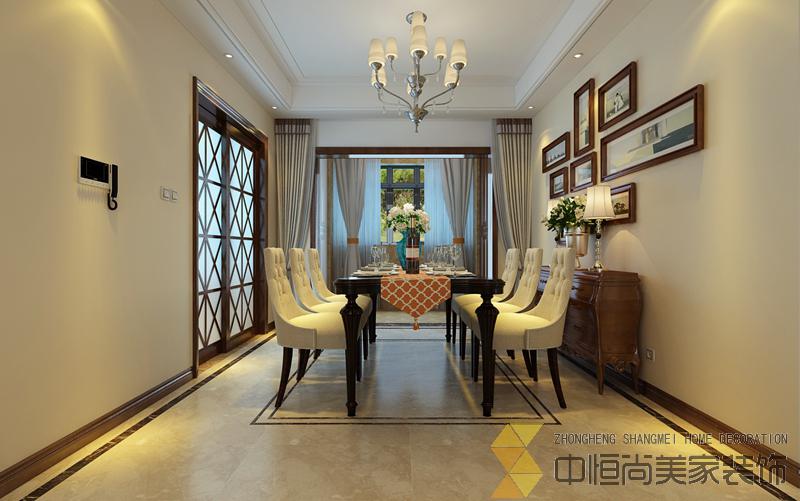 西安,西安家装,西安家装设计,西安小户型设计公司,装修案例中环国际城美式装修效果图