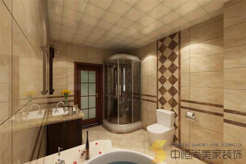 西安,西安家装,西安家装设计,西安小户型设计公司,装修案例中环国际城美式装修效果图