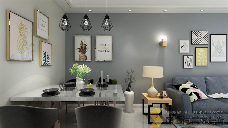 西安,西安家装,西安家装设计,西安小户型设计公司,装修案例龙湖花千树效果图