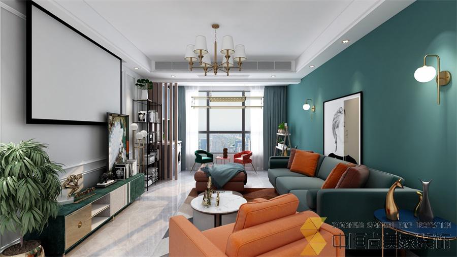 西安,西安家装,西安家装设计,西安小户型设计公司,装修案例金辉优步花园效果图