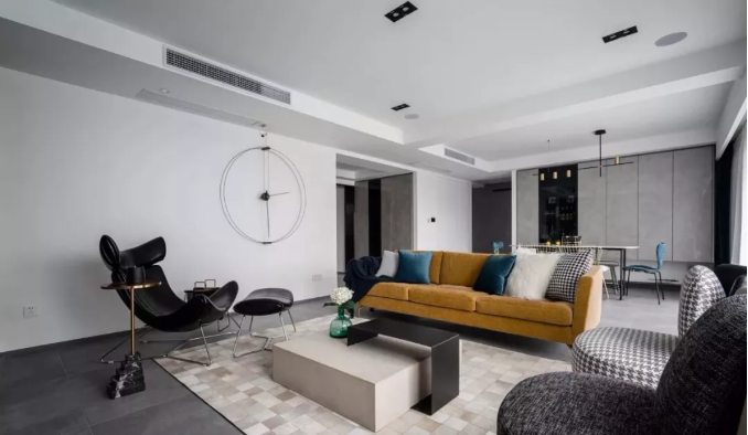 148平装修效果图 | 全屋科技感十足！