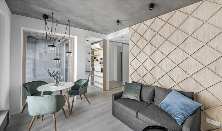 140㎡高级灰新中式 | 屏蔽喧嚣世事，给你闲适舒心的生活！