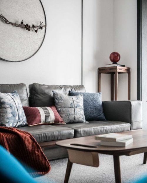 140㎡高级灰新中式 | 屏蔽喧嚣世事，给你闲适舒心的生活！