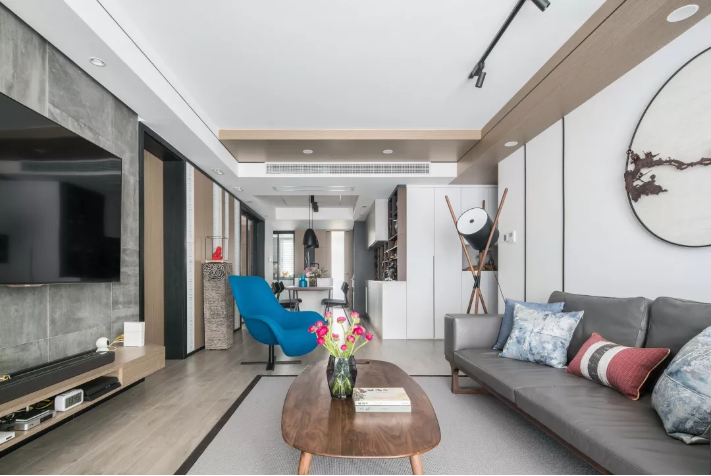 140㎡高级灰新中式 | 屏蔽喧嚣世事，给你闲适舒心的生活！