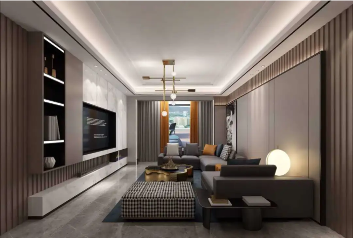 四室两厅现代轻奢风案例 | 彰显高级