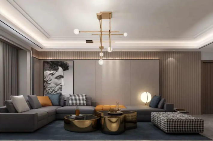 四室两厅现代轻奢风案例 | 彰显高级