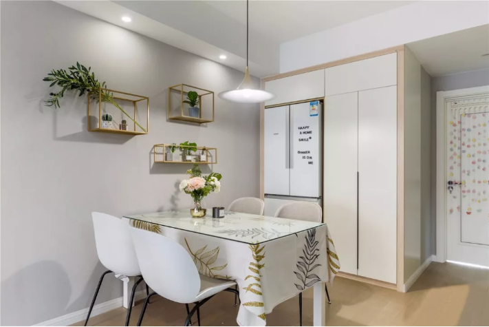 116㎡简约北欧风装修案例 | 舒适惬意