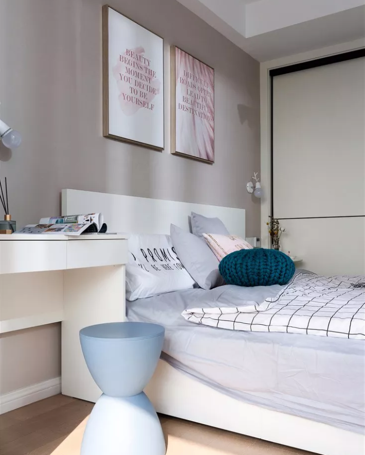 116㎡简约北欧风装修案例 | 舒适惬意