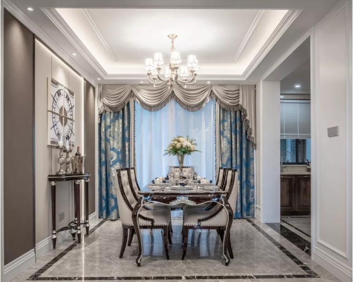 160㎡简约欧式风格案例 | 营造华丽浪漫感