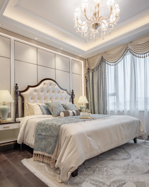 160㎡简约欧式风格案例 | 营造华丽浪漫感