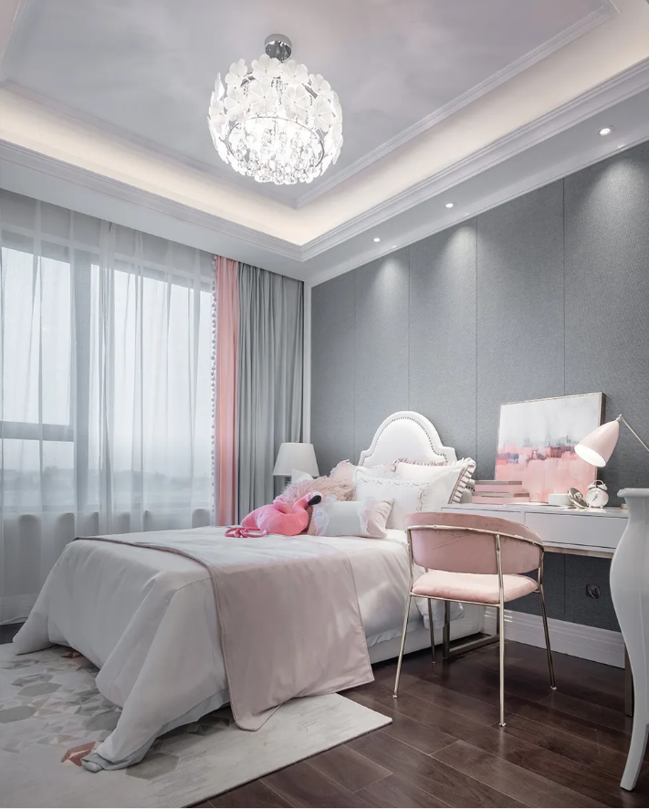 160㎡简约欧式风格案例 | 营造华丽浪漫感