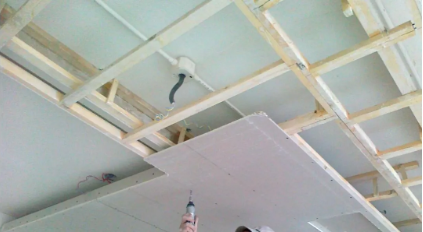 装修吊顶施工时的注意事项