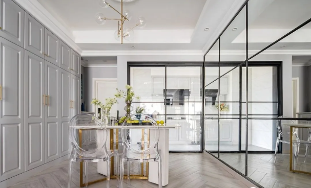 100㎡法式轻奢案例 | 浪漫而经典！