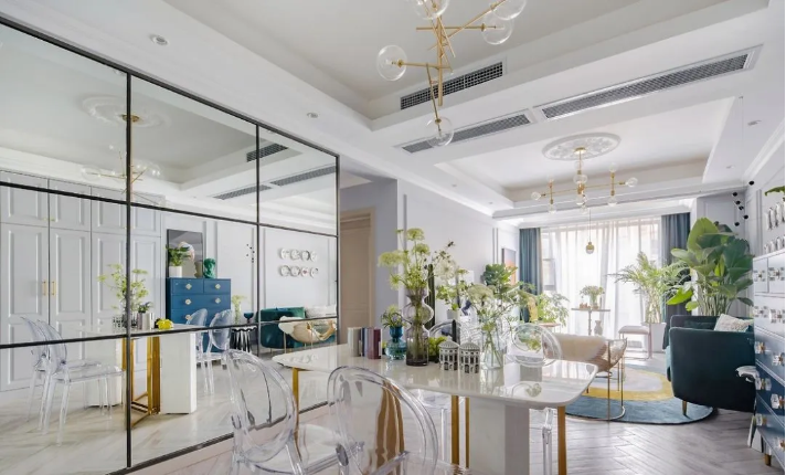 100㎡法式轻奢案例 | 浪漫而经典！