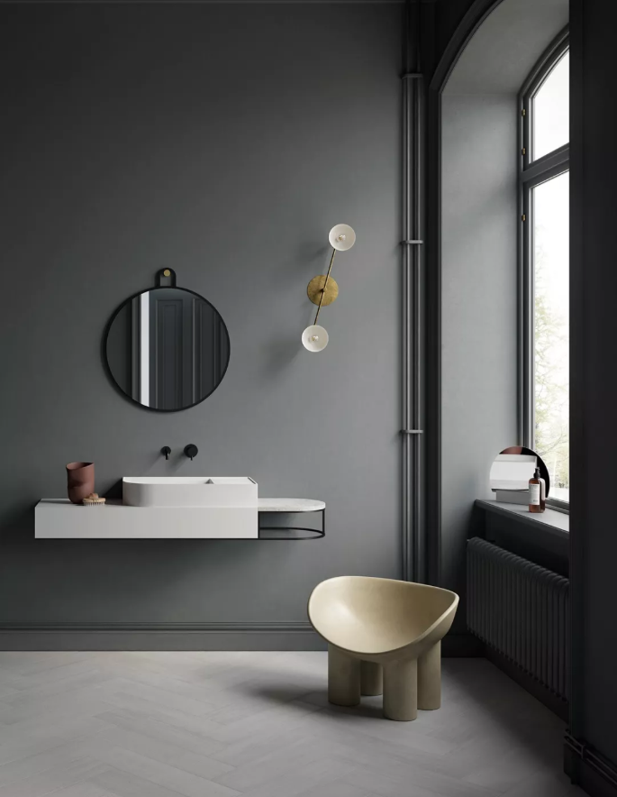 卫生间这样设计也太美了！