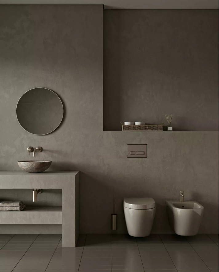 卫生间这样设计也太美了！