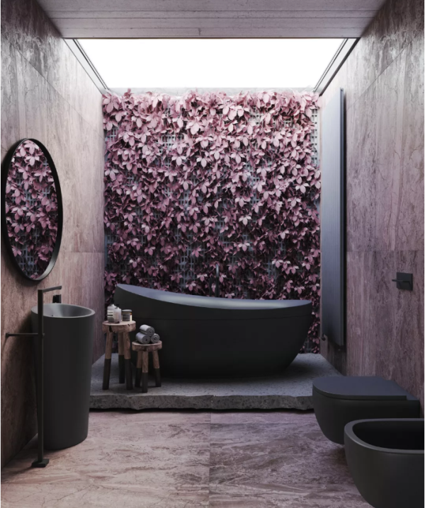 卫生间这样设计也太美了！