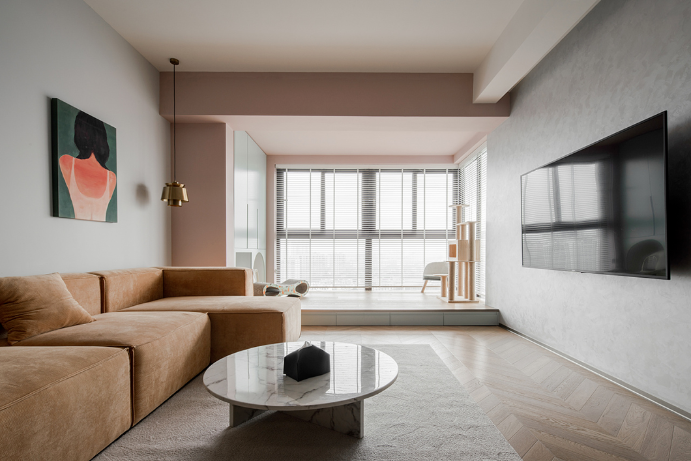 撞色设计分享 | 温馨清爽的年轻气息