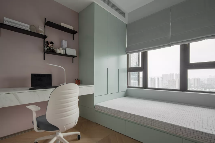 撞色设计分享 | 温馨清爽的年轻气息