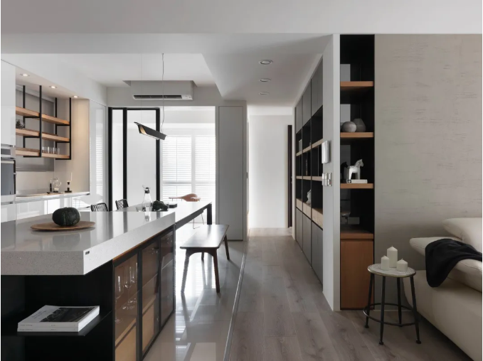 135㎡现代简约搭配分享 | 黑白灰格调 满满高级感