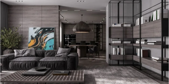 高级灰搭配案例分享 | 编织高级质感住宅！