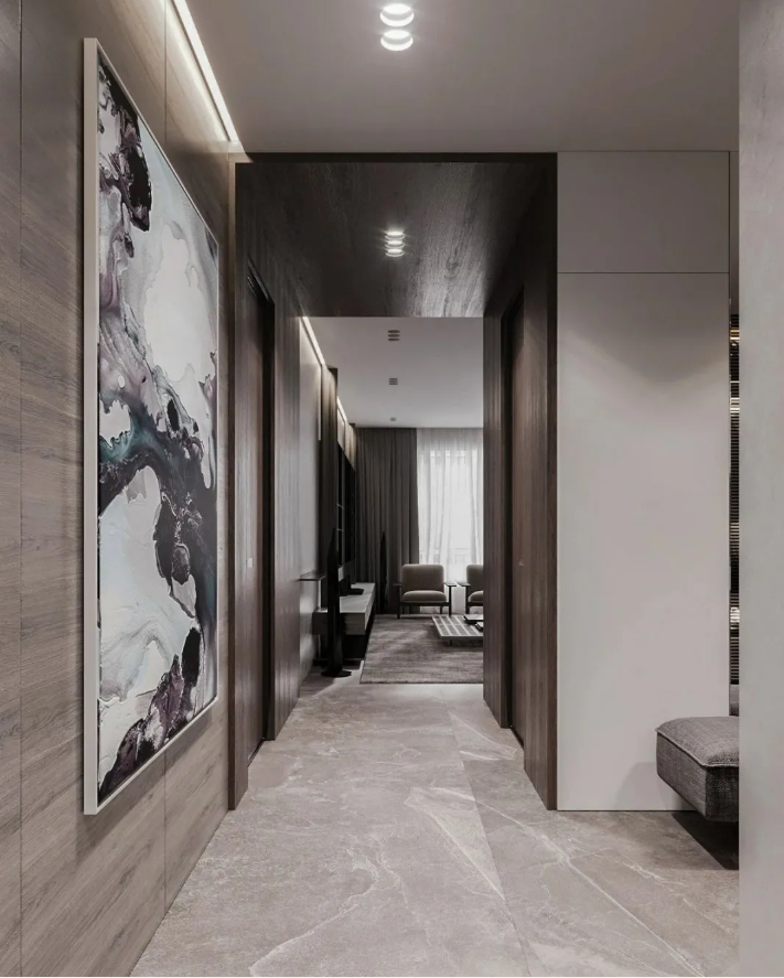 高级灰搭配案例分享 | 编织高级质感住宅！