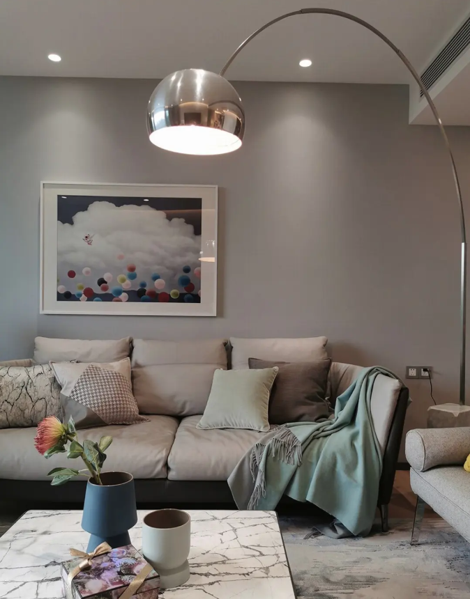 150㎡现代简约案例 | 无主灯设计