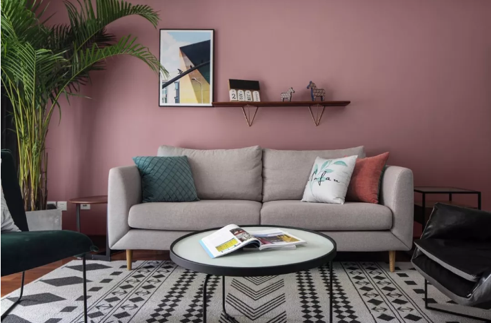 120㎡3室2厅北欧案例 | 这个撞色真的很赞！