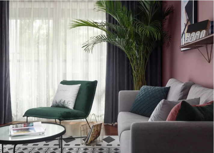 120㎡3室2厅北欧案例 | 这个撞色真的很赞！