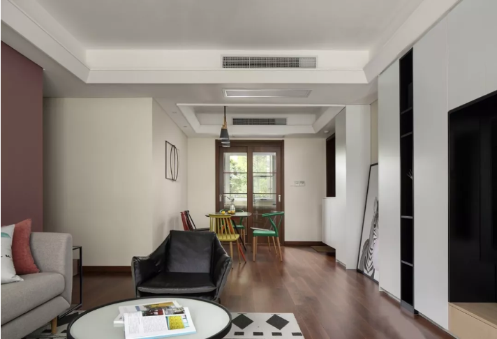 120㎡3室2厅北欧案例 | 这个撞色真的很赞！