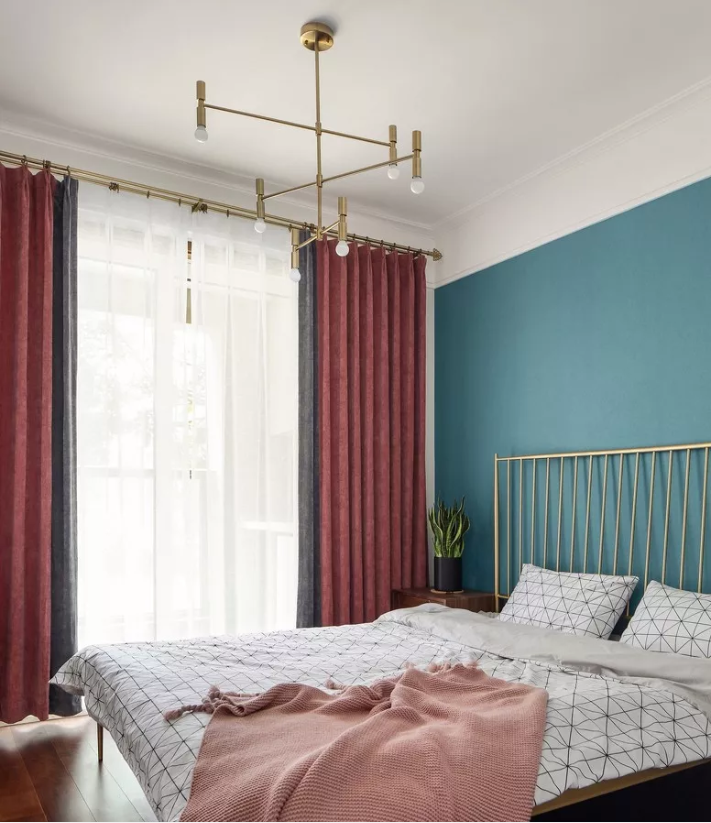 120㎡3室2厅北欧案例 | 这个撞色真的很赞！