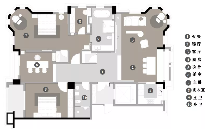 140㎡现代简约,安静舒适的空间,让生活轻松自然 140㎡现代简约,安静舒适的空间,让生活轻松自然