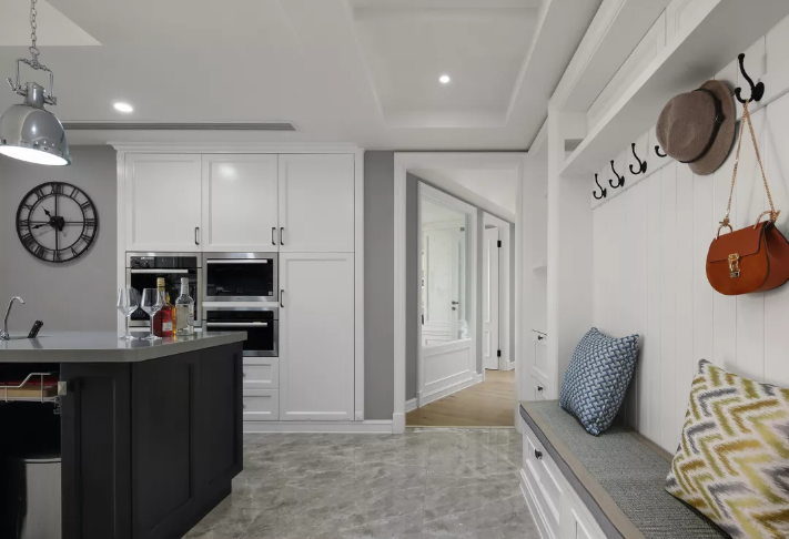 156㎡美式轻奢案例 | 书房加影音室让人羡慕不已