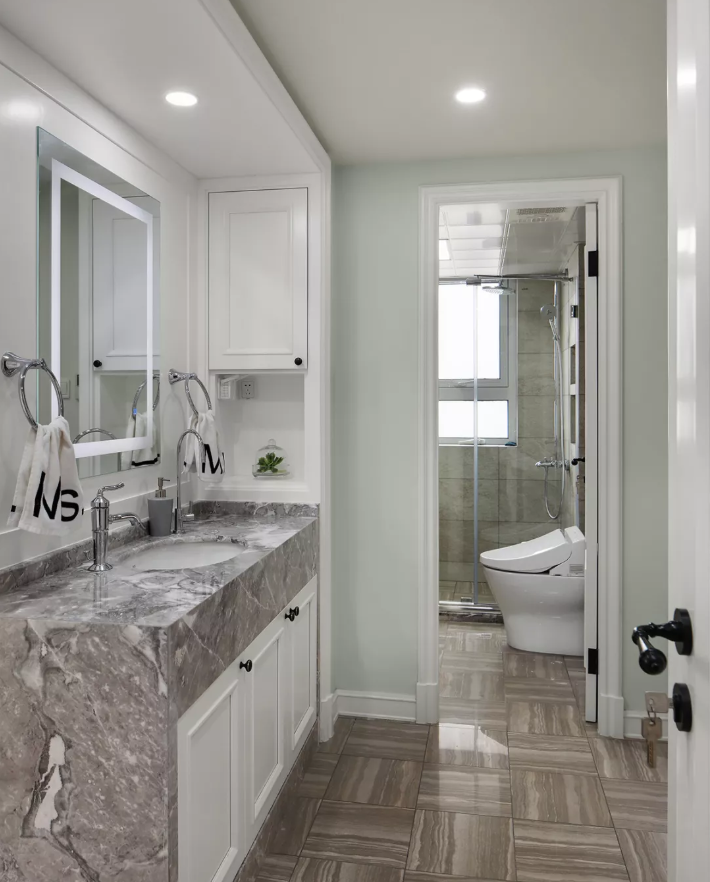 156㎡美式轻奢案例 | 书房加影音室让人羡慕不已