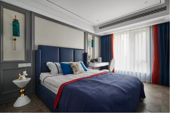 98㎡现代美式案例分享 | 简约又典雅