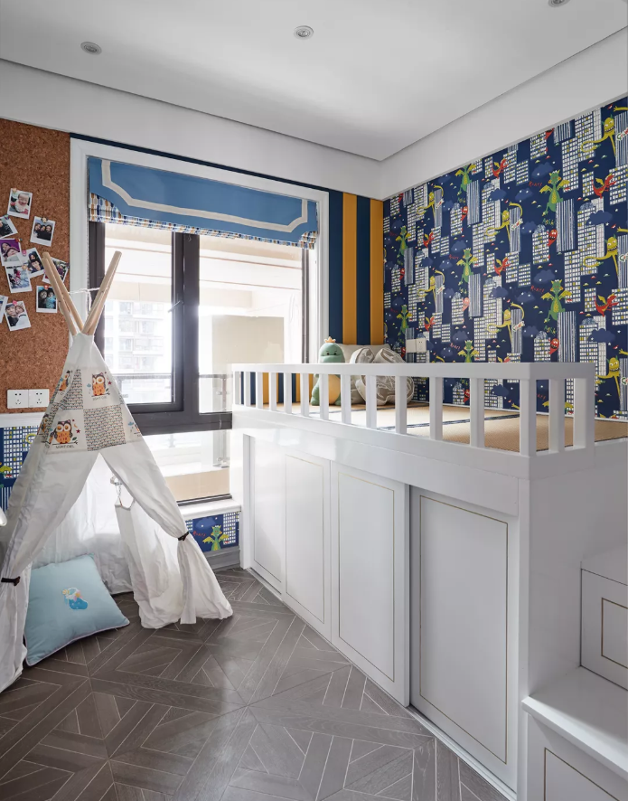 98㎡现代美式案例分享 | 简约又典雅