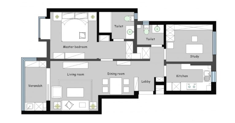 现代轻奢风格设计 | 时尚惬意质感生活！